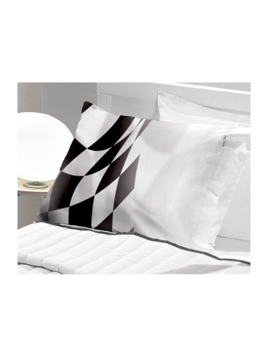 Saint Clair Formula Παιδική Μαξιλαροθήκη 50x70εκ. Γκρι