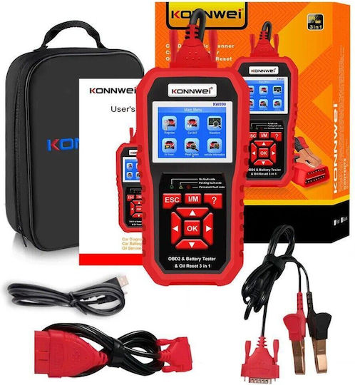 Konnwei KW-890 Car Diagnostics Digital Tool OBD 2 KW-890