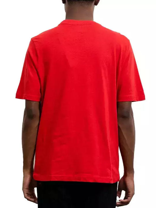 Kappa Herren T-Shirt Kurzarm Rot