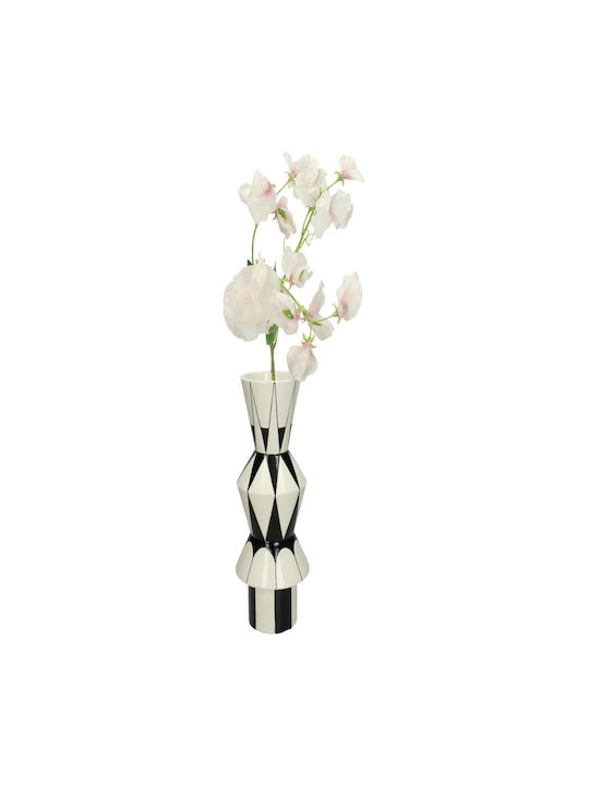 ArteLibre Decorative Vase Black 13x13x32.5cm