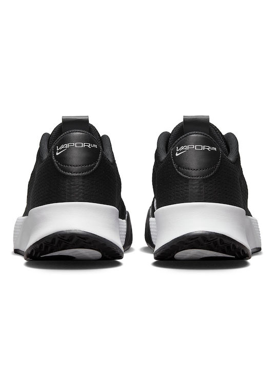Nike Vapor Lite 2 Ανδρικά Παπούτσια Τένις για Χωμάτινα Γήπεδα Black / White