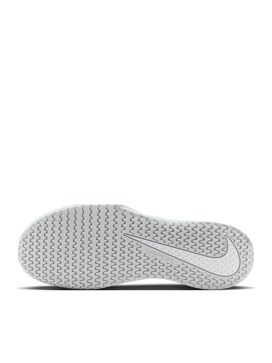 Nike Court Vapor Lite 2 Γυναικεία Παπούτσια Τένις για Όλα τα Γήπεδα White / Metallic Silver