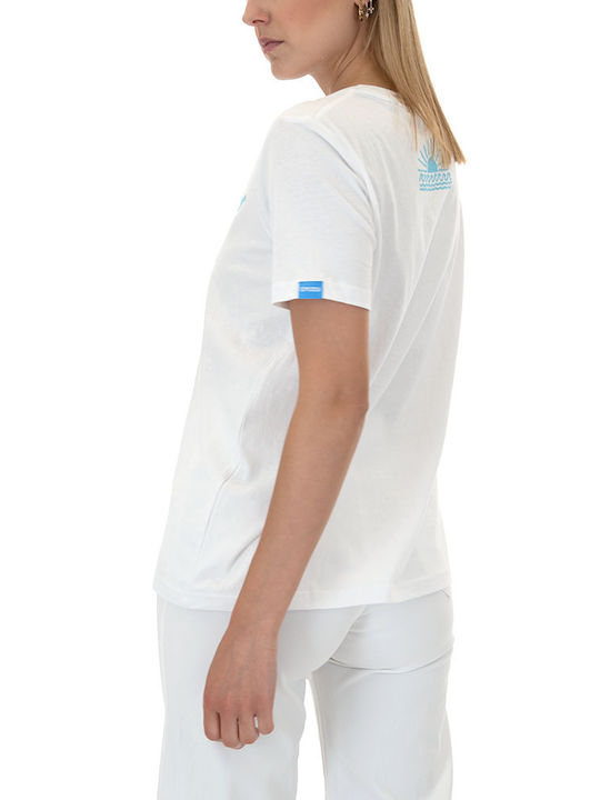 Superdry Damen T-shirt Weiß