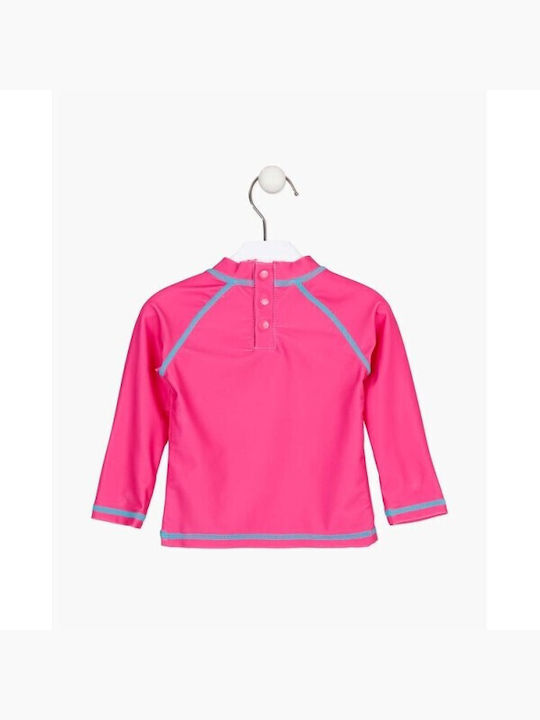Losan Kinder Badebekleidung UV-Schutz (UV) Langarm-Shirt Rosa