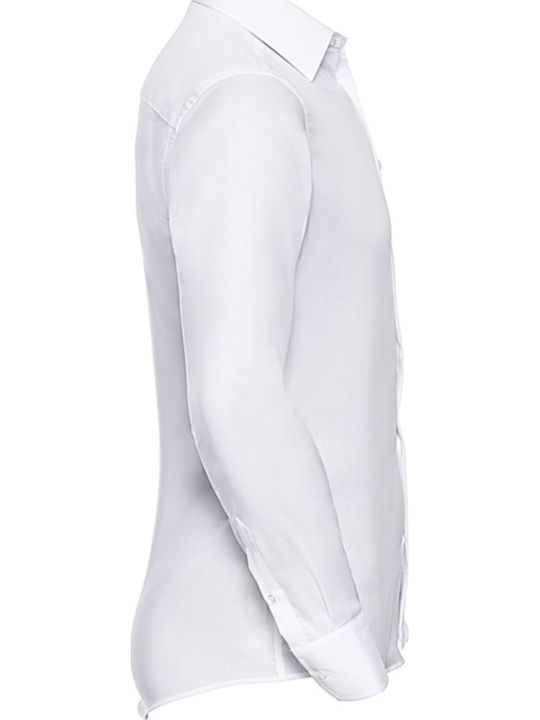 Long Sleeve Cotton Shirt White