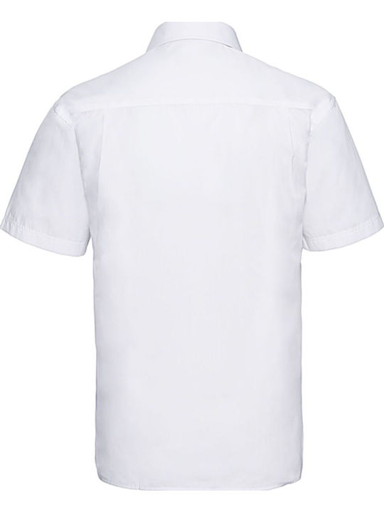 Russell Europe Men's Promotional T-Shirt Short Sleeve in White Color
