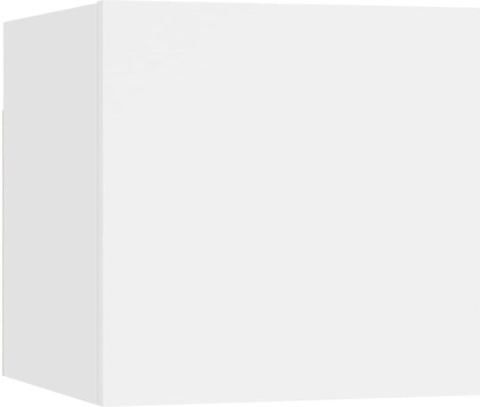 Wohnzimmer TV-Einheit Weiß L200xB30xH30cm