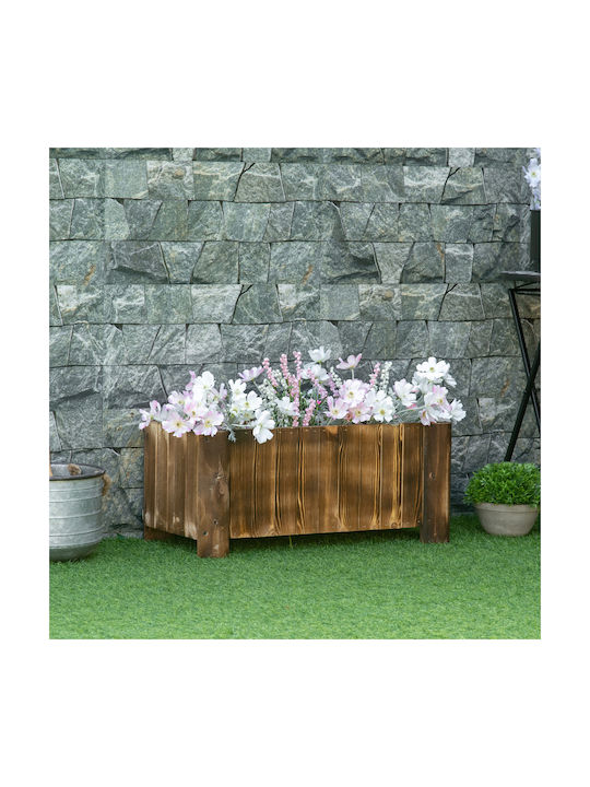 Outsunny Pot Wooden 70x35x30cm.