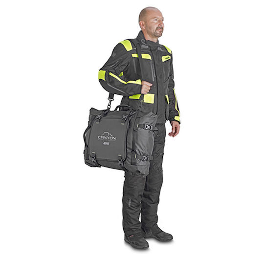 Givi Canyon Waterproof Motorcycle Tail Bag 40lt Black