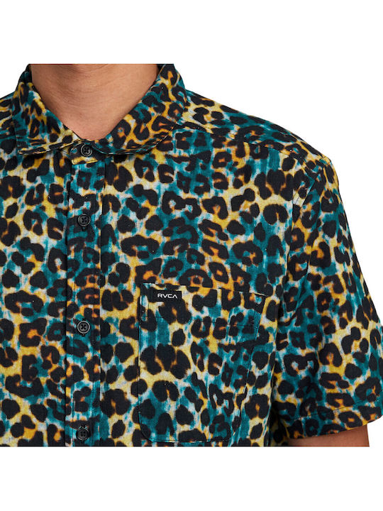 Short-sleeved Cotton Shirt Multicolour