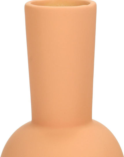 Zaros Vază Ceramică Minimal Mat Somon Φ10.7xÎ19.7cm Zaros Vază Ceramică Minimal Mat Somon Φ10.7xÎ19.7cm