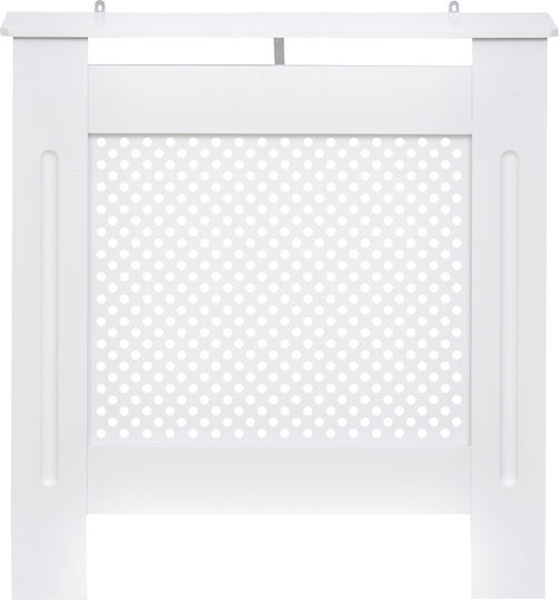 HomCom Κάλυμμα Καλοριφέρ από MDF Λευκό 78x19x82cm