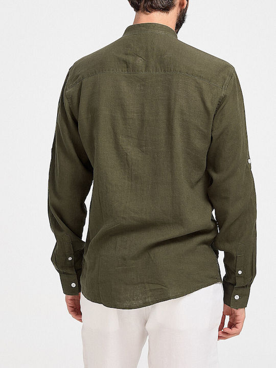 ROOK HERRENHEMD - 2321105000 KHAKI