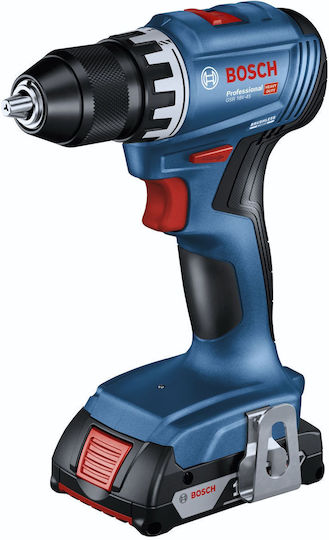 Bosch GSR 18V-45 Δραπανοκατσάβιδο Μπαταρίας Brushless 18V 2x3Ah