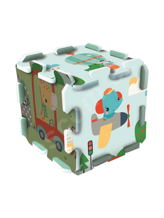 Fisher Price Interaktives Kinder-Bodenpuzzle mit Tieren 8 Teile
