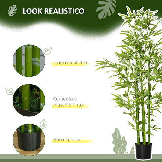 Künstlicher Baum für den Außenbereich Grün 150cm HomCom