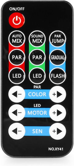 Движеща се светлина Измиване LED ПАР Fuzzix Allstar2 RGB