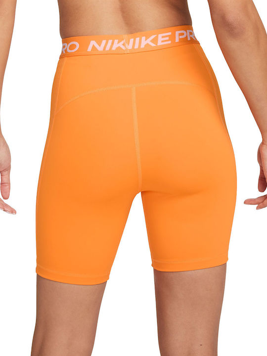 Dri-Fit Pro 365 Running Women's Bike High Waist Orange Leggings