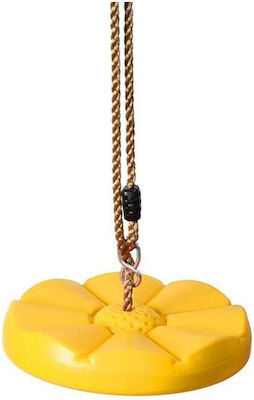 Aria Trade Plastic Hanging Swing Disk Yellow