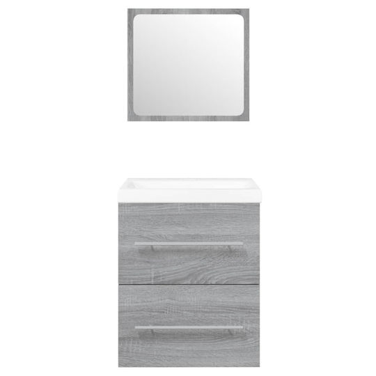 vidaXL Countertop with Sink L41xW38.5xH48cm Sonoma