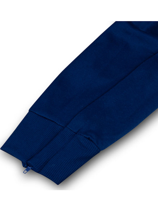 Enea Football Sweatpants with Elastic Blue