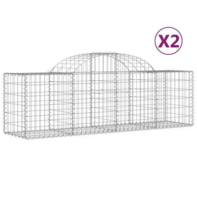 vidaXL Garden Fencing Material 2pcs