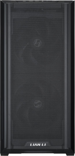 Lian Li Lancool 216 Gaming Midi Tower Κουτί Υπολογιστή με Πλαϊνό Παράθυρο Μαύρο