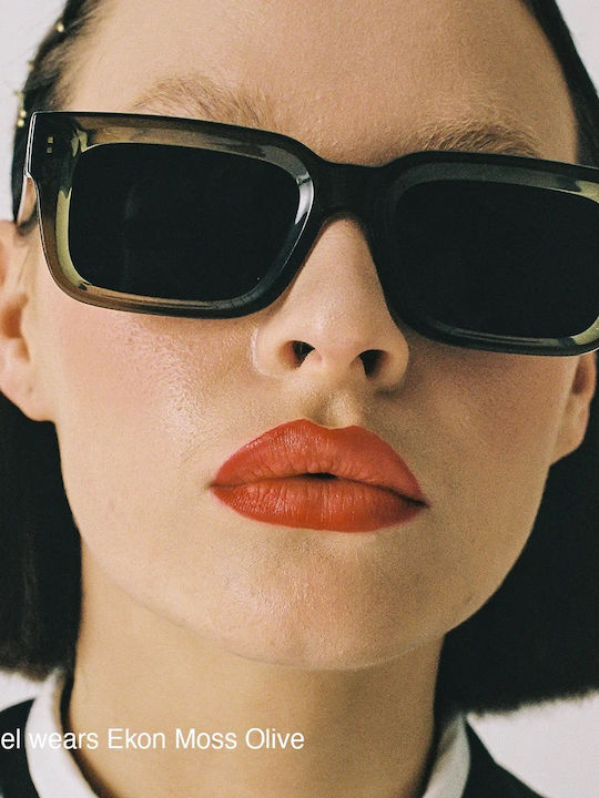 Meller Gamal Unisex Sunglasses with Plastic Frame Black Lemon GM-TUTLEMON