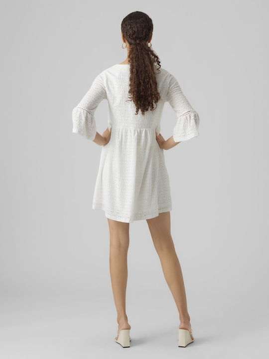 Vero Moda Summer Mini Dress White