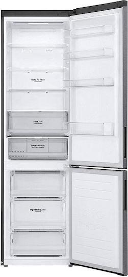 LG Kühl-Gefrierkombination 384Es Total NoFrost H203xB59.5xT67.5cm. Gray GBP62DSXCC1