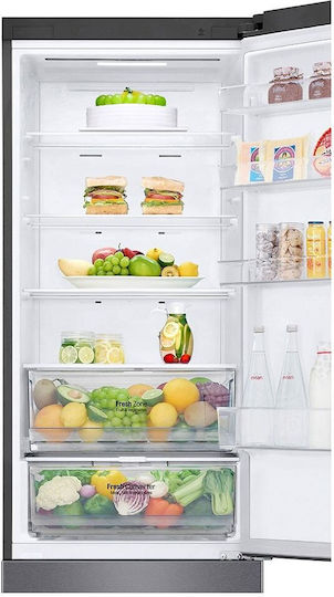 LG Kühl-Gefrierkombination 384Es Total NoFrost H203xB59.5xT67.5cm. Gray GBP62DSXCC1