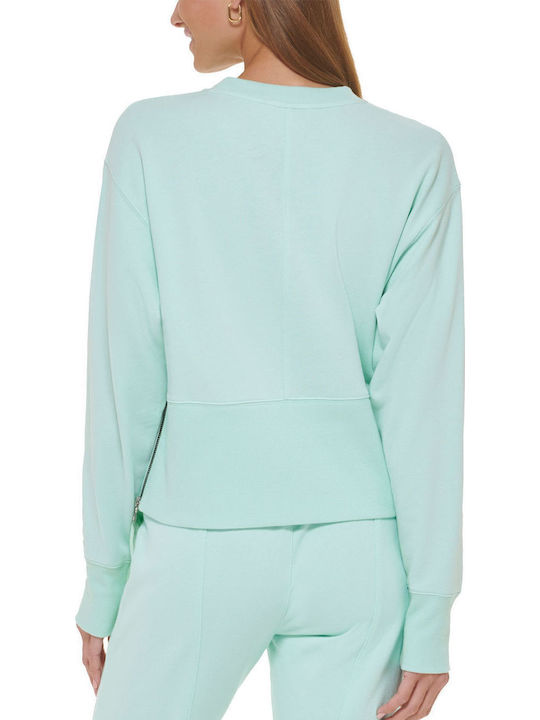 DKNY Tompkins Terry Μπλούζα Γαλάζια