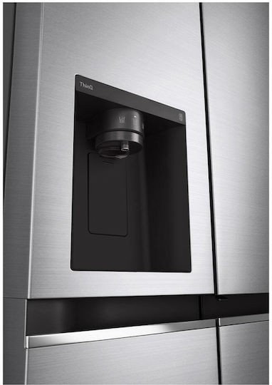 LG Ψυγείο Ντουλάπα 635lt NoFrost Υ179xΠ91.3xΒ73.5εκ. Inox GSJV70PZTE
