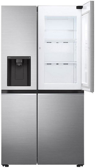 LG Ψυγείο Ντουλάπα 632lt Total NoFrost Υ179xΠ91.3xΒ73.5εκ. Inox GSJV71PZTE