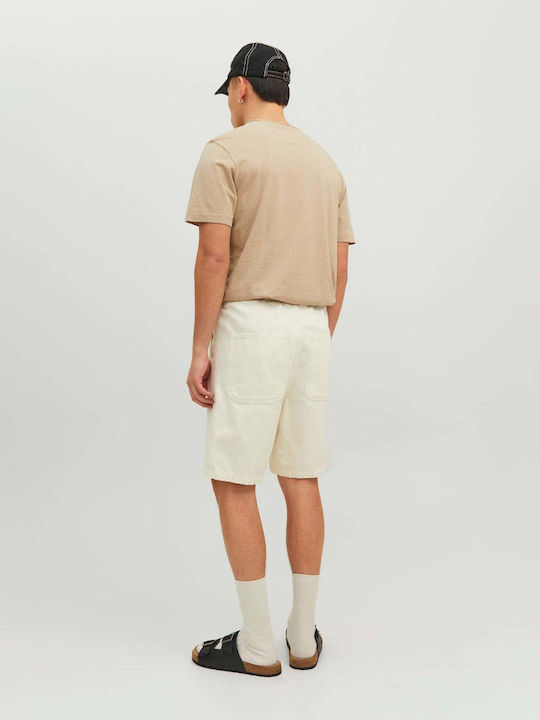 Jack & Jones Men's Shorts Ecru