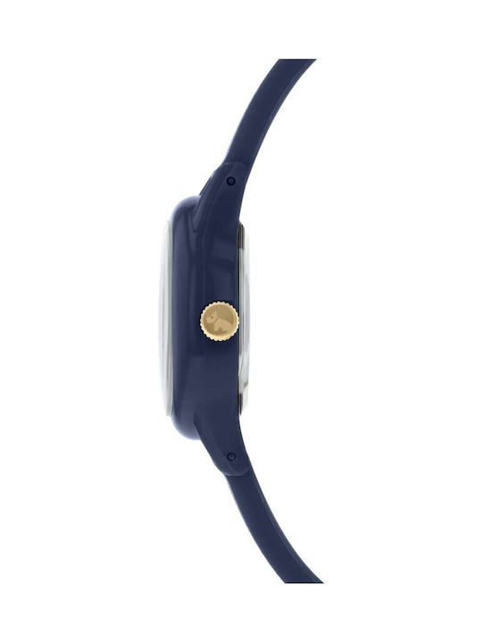 Radley Women's Watch with Blue Rubber Strap