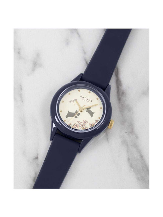 Radley Ρολόι Μπαταρίας με Καουτσούκ Λουράκι Radley Ρολόι Μπαταρίας με Καουτσούκ Λουράκι