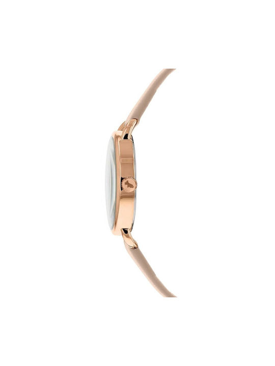 Radley Watch with Pink Gold Leather Strap