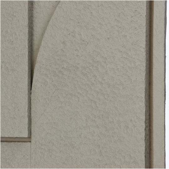 ArteLibre Beige Polyresin Wall Decor 49.5x4.5x69.5cm