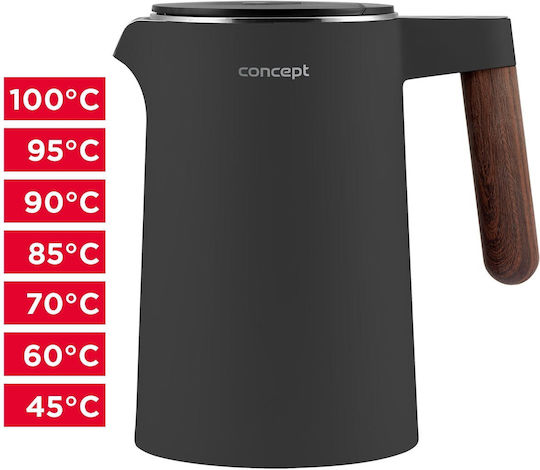 Concept Βραστήρας 1.5lt 2200W Γκρι