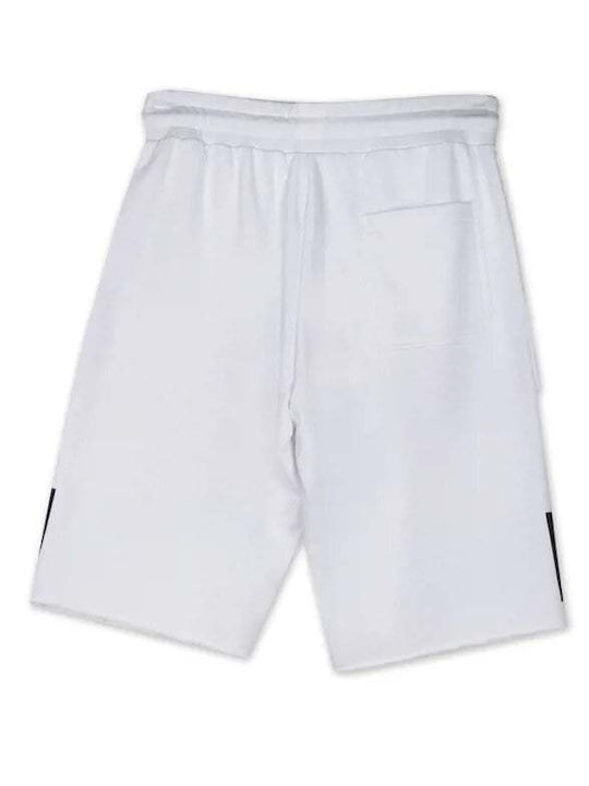 BodyTalk 1231-954504 Men's Athletic Shorts White