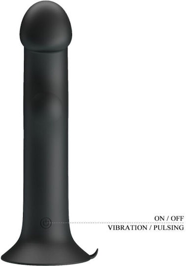 Pretty Love Murray Realistic Vibrator Vibrator And Stimulator 19cm Black