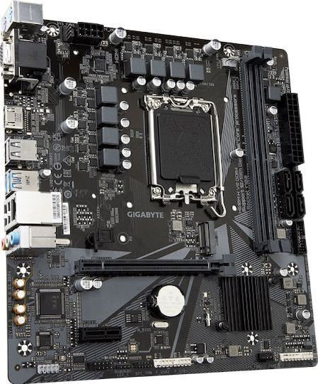 Gigabyte H610M H V2 DDR4 rev. 1.0 Motherboard Micro ATX με Intel 1700 Socket