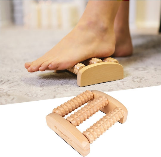 inSPORTline Vranes Wooden Tool Massage for the Legs Brown