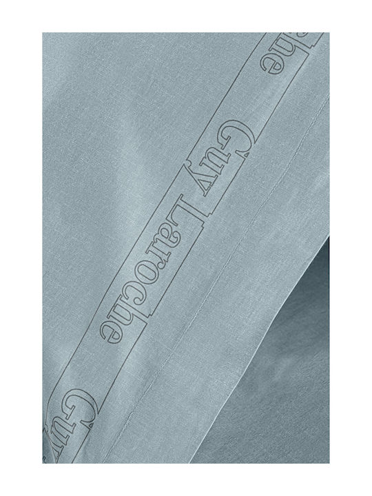 Guy Laroche Bettlaken Semi-Doppel mit Gummiband 120x200+32cm. Color Plus Raf