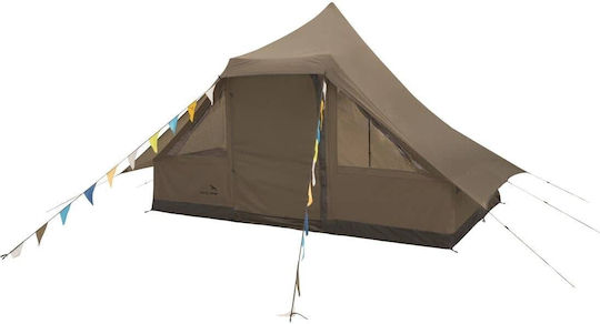 Easy Camp Moonlight Cabin 10 Camping Tent A-Frame Gray 4 Seasons for 10 People 360x275x255cm