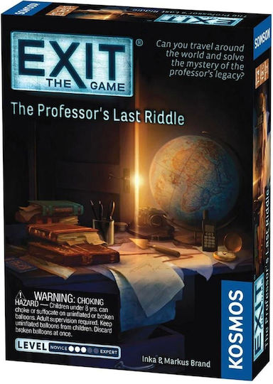 Επιτραπέζιο Παιχνίδι Exit:The Game-The Professor's Last Riddle για 1-4 Παίκτες 12+ Ετών (EN) Kosmos