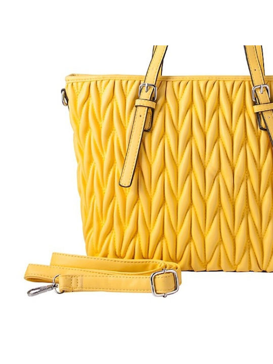 Shoulder bag V-store 191661_YELLOW