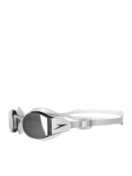 Speedo Mariner Pro Swimming Goggles Adults White