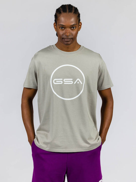 Herrenblusen Kurzarm T-Shirt Grau